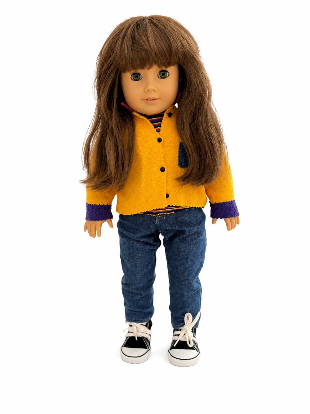 Pleasant Company Modern American Girl Doll Red Hair Green Eyes Clothes